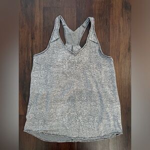 Lululemon Essential Tank Sheer Luon Pebble Jacquard White Black